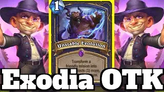 EXODIA Shaman?!?! Silas Darkmoon INFINITE Damage OTK! | Hearthstone