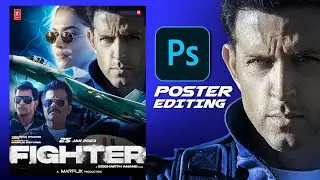 Fighter Movie Poster Design in Photoshop !