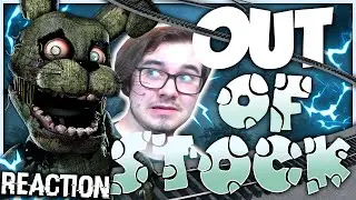 JonnyBlox Reacts to 'FNAF - OUT OF STOCK SONG LYRIC VIDEO - Dawko & DHeusta'