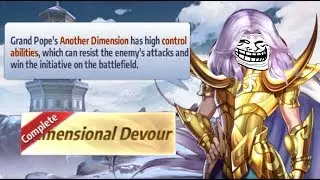 Elite Train Hall - Dimensional Devour - Saint Seiya Awakening