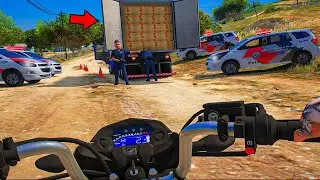 CAIMOS NA BLITZ COM CARGA DE DROGA , A DUDINHA ESTÁ VIVA 😭👺 | GTA 5: VIDA DO CRIME #20