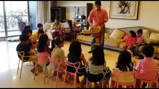 Drum Circle by Amrut Bhat - Kido Birthday Party! | #drumcircle #amrutdrumcircle