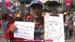 Maduro supporters in Venezuela rally in support of Bolivia's Morales