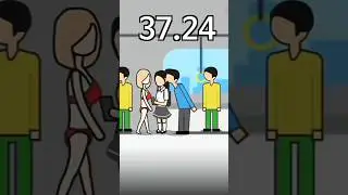 kissing😘 all the girls in Meteor 60 seconds❕😣#trendingshorts #shortfeed #gameplay