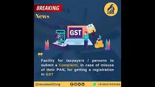 Misuse of PAN for GST Registration? | Solution | Income N Filing