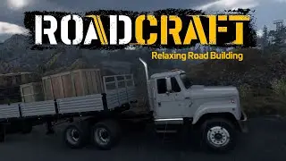 Relaxing Road Building: Unfinished Passage to Port | RoadCraft (No Commentary)