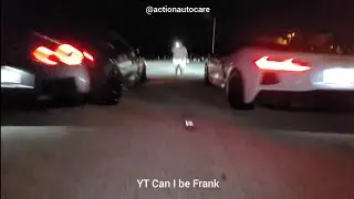 Fastest NA C8 Corvette vs Nissan GTR 735whp Dig Race
