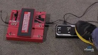 Footswitch Digitech FS3X no Pedal WHAMMY DT