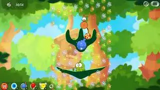 Cut the rope 2 - Level 23 - Part B - Collect 54 fruits or more