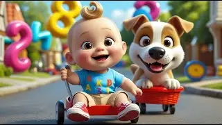 Puppy Picnic Learning Song | Fun Kids Song | Playful Educational Rhyme