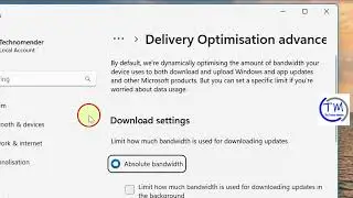 How to change the limit reservable bandwidth in Windows 11