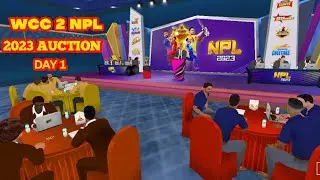 THE BEGINNING - WCC2 2023 NPL AUCTION GAMEPLAY EPISODE 01 TAMIL