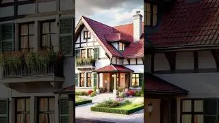 Luxury house in Germany | features traditional German architecture  #home #luxuryhomestour #scenery