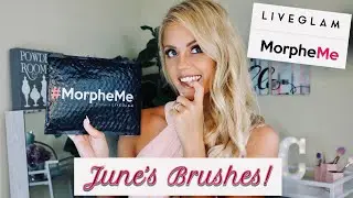 MorpheMe ~ June Brushes + A Swap! Makeup Brush Subscription by LIVEGLAM!