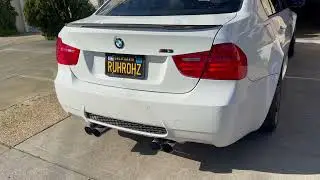 E90 Supersprint F1 Race exhaust with Evolve xpipe