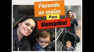 Fazendo as malas para a Alemanha! #Vlogmas dia 1!!