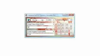 USD/GBP Forex Rates and Currency Converter (PC)