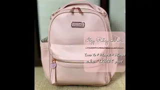 Review/Packing Video I Itzy Ritzy x The Sensible Mama Mini LYMIA Bag