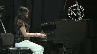 2025 Solo Recital - Cora playing Sonatina Op. 36 No. 1 III. Vivace by M. Clementi