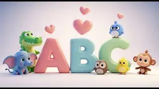 Sing & Learn ABCs with Cute Animals ❤️ Fun Alphabet Song for Toddlers
