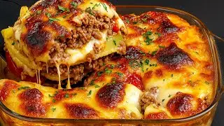 Картофель и говяжий фарш🔝 Секретный рецепт из немецкого журнала. Вкусно и аппетитно😋❗