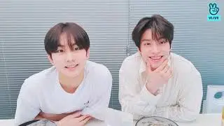 ENHYPEN Jungwon & Jake VLive | 210619 | Let's eat dinner together😊 (Eng/Indo Sub)