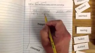 SA16 Open and Closed Syllables and Inflected Endings