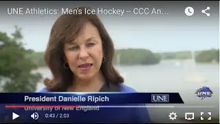 UNE Athletics: Men's Ice Hockey -- CCC Announcement