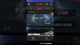 КАК СДЕЛАТЬ ИНТРО ЧЕРЕЗ INTRO MAKER