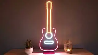 Guitar LED Neon Sign Decor #guitar #music #instrumental