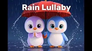 Rain Lullaby 🌧️ | Gentle Sleep Song for Toddlers | Piku Poku