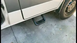 How to install Carr Hoop Steps from etrailer.com on your Sprinter Van