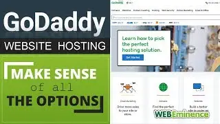 Варианты веб-сайтов GoDaddy &mdash; дизайн, хостинг, самостоятельный конструктор и т. д.