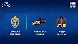 GODLIKE ESPORTS VS HYDERABAD HYDRAS VS HYDRA OFFICIAL | QUALIFIERS DAY 4 | BMOC -THE GRIND Day - 4