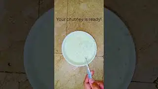 Mint Chutney Recipe | Easy Green Chutney in 1 Minute | Mint Sauce #chutney  #yogurt