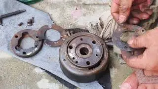 Repair/Fix  Motorbike Starter Chain And Starter Clutch