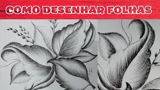 COMO DESENHAR FOLHAS