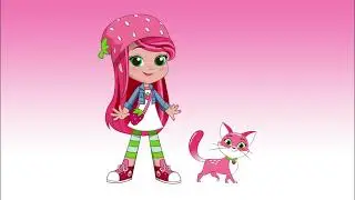 Strawberry Shortcake and Custard Cat For Custard Day