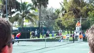 Tiafoe vs. Tatlot clips from the Orange Bowl 2013