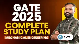 GATE 2025 Complete Study Plan for Mechanical Engineering | Ready to crack GATE 2025