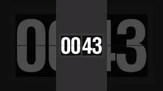 43 seconds countdown timer | Contagem regressiva 43 segundos #shorts #timer #cron&ocirc;metro