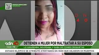 Detienen a mujer que le daba vida de perro a su pareja, estaba amarrado y le daba croquetas
