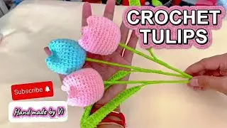 The Art of Crochet Tulips: Advanced Pattern & Professional Finishing
