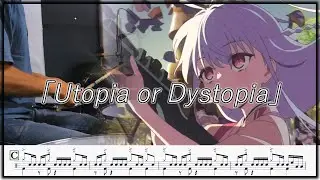 【ぬきたしTHE ANIMATION】 op 夢乃ゆき - 「Utopia or Dystopia」 叩いてみた フルサイズver. / Drum cover 【ドラム譜面】