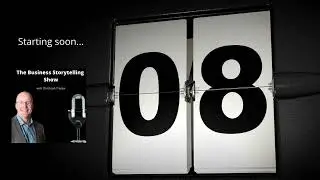 Example of a livestream countdown timer