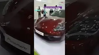 💥Porsche Panamera Car - Biggest AUTO MOTO EXPO 2023 Visit in Chennai⁉️💢 #Shorts