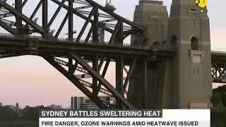 Sydney battles sweltering heat