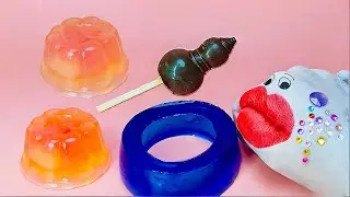 ASMR Convenient to eat two-dimensional snacks, children's food 🍦🍧🍰🍬 #snacks #candy #sweet #fun