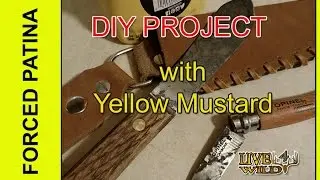 Forced Patina on a Knife - DIY