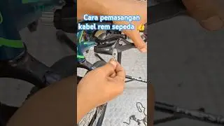 cara pasang kabel rem #biketips #brake #bikelife